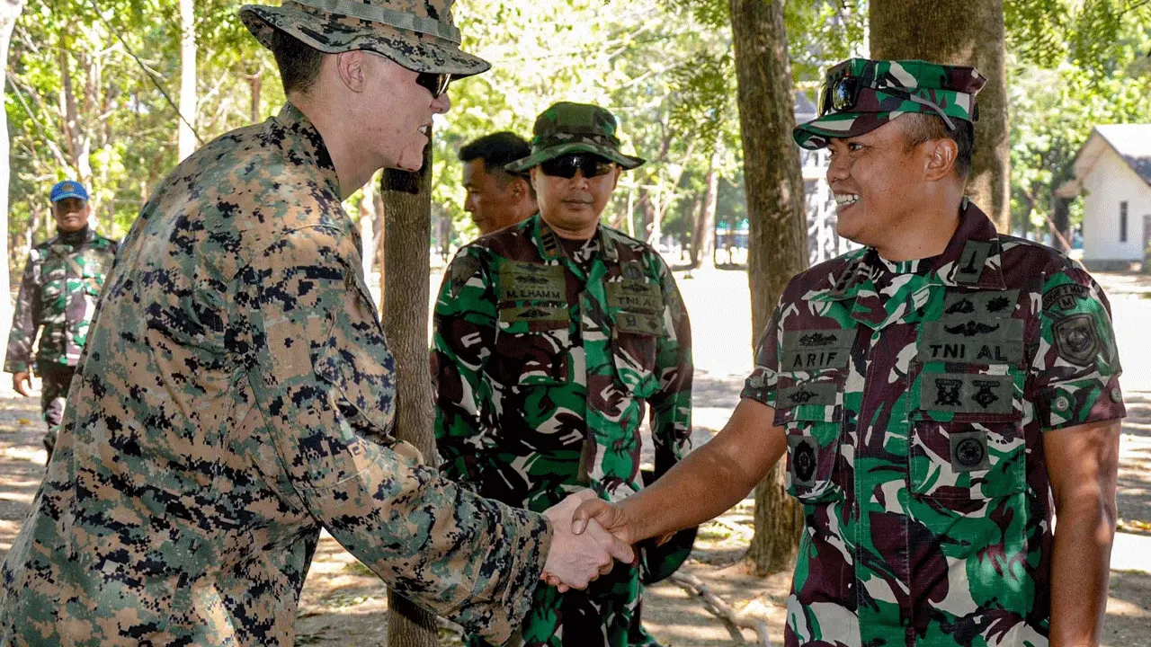 Latihan Terakhir Danyon Infanteri 1 Marinir di Situbondo Bikin Merinding