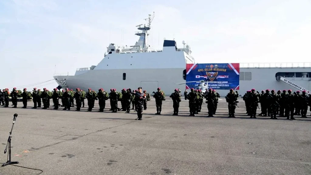 Daftar Alutsista TNI AL Amerika dan Singapura di Operasi Amfibi SGS 2024