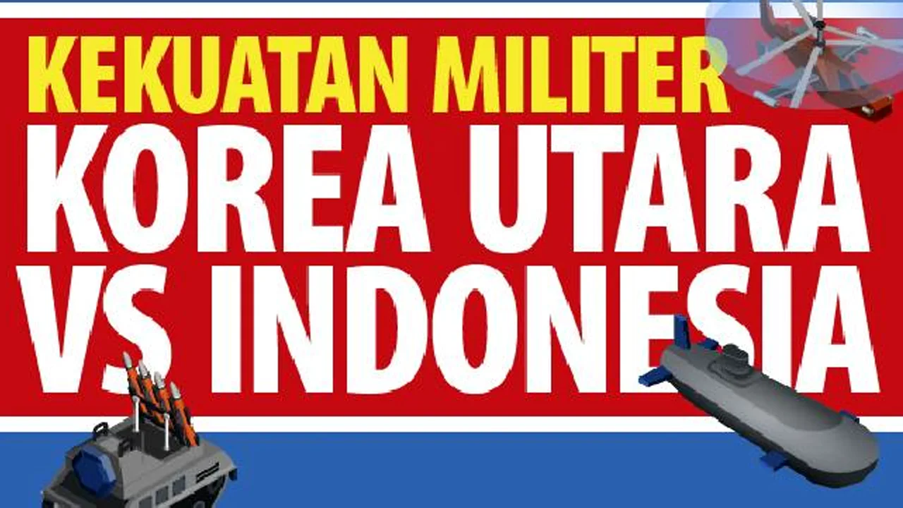 Korea Utara vs Indonesia: Perbandingan Kekuatan Militer Saat Ini